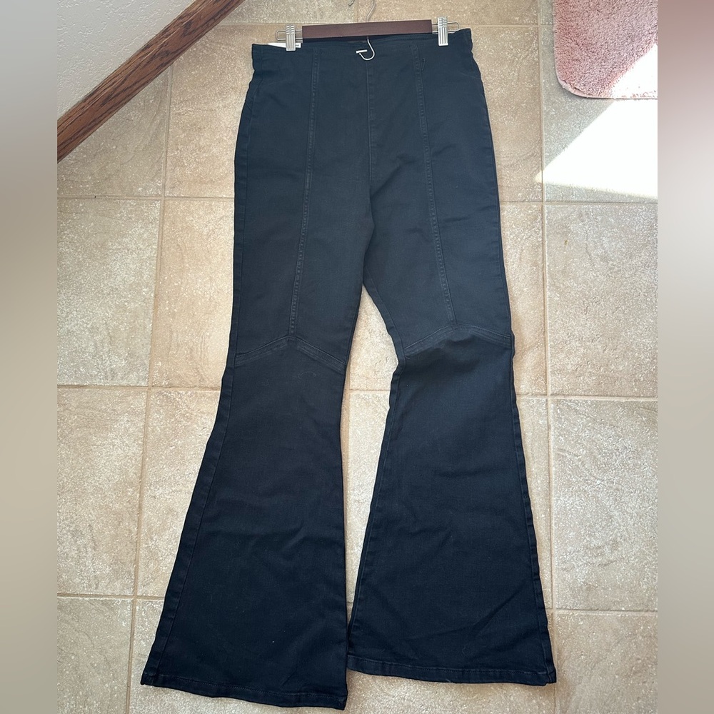 Forever 21 Black Flare & Wide Leg Jeans